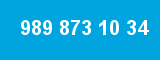 989 873 10 34 989 873 10 34